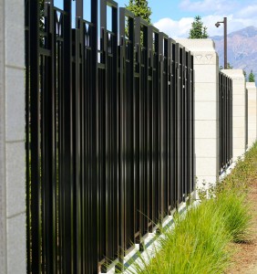 Commercial Steel Fence