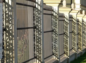 Commercial Steel Fence
